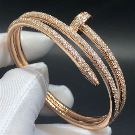 cartier nail bracelet buyer|cartier juste un clou price.